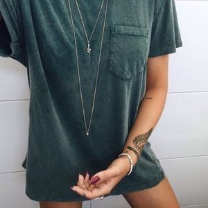 Brandy Melville Green Top